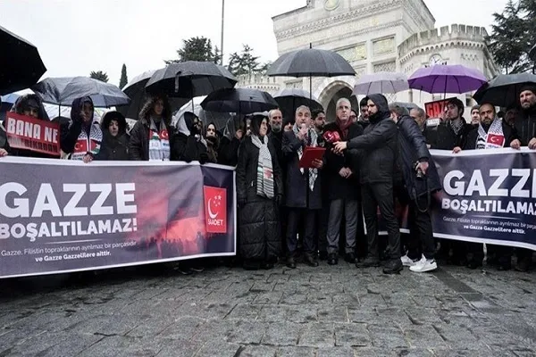 Hamas, Filistinlilerin zorla ülkelerinden çıkarılmalarına karşı küresel gösteri çağrısında bulundu