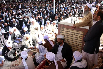 تشییع و نماز بر پیکر مولوی برفی در خراسان جنوبی