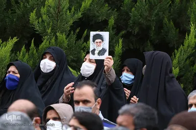 تشییع پیکر پاک ۲ شهید گمنام در خراسان جنوبی