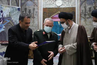 رونمایی از ضریح جدید امامزاده سیدحمزه (ع) تبریز‎‎