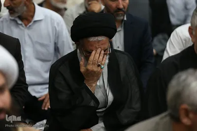 مراسم بزرگداشت آیت الله حسینی شاهرودی در مسجد اعظم قم
