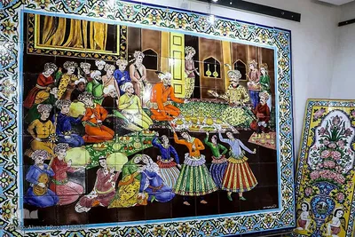 هنر کاشی هفت رنگ شیراز‎‎