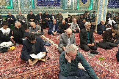 مراسم عزاداری شهادت حضرت فاطمه(س) در اهر