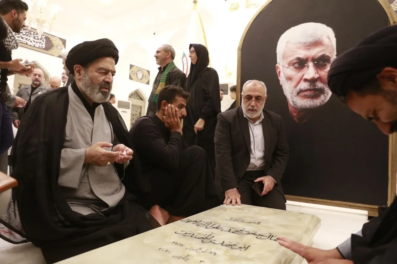 مراسم گرامیداشت شهید ابومهدی المهندس و شهدای حشدالشعبی برگزار شد 