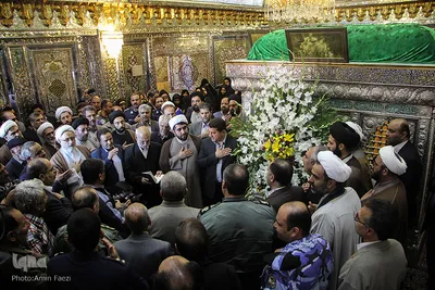 گلباران مزار شهید آیت الله دستغیب(ره) ـ شیراز