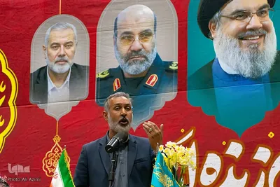 بزرگداشت هفتمین روز خاکسپاری شهید نیلفروشان در اصفهان