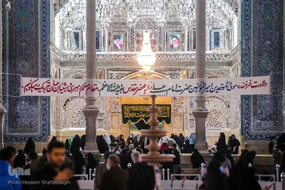 میلاد امام علی(ع) در حرم کریمه اهل‌بیت (س)