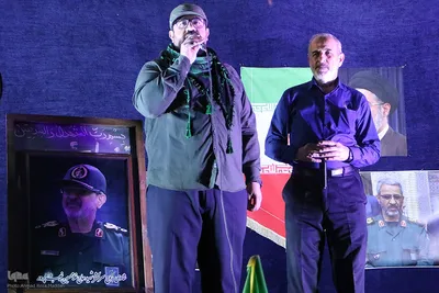 مراسم بزرگداشت سردار سر لشکر شهید غیب پرور در شب هشتادونهم اقتدار