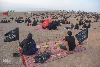 سنت عزاداری در کویر خوریان سمنان‎