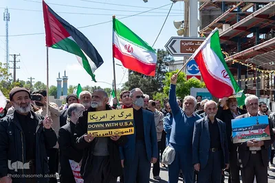 راهپیمایی روز قدس در کرج