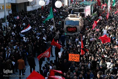 تشییع پیکر مطهر شهید سپهبد سلیمانی در کرمان