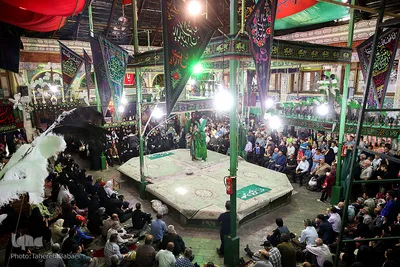 مراسم تعزیه خوانی وداع حضرت علی اکبر(ع)
