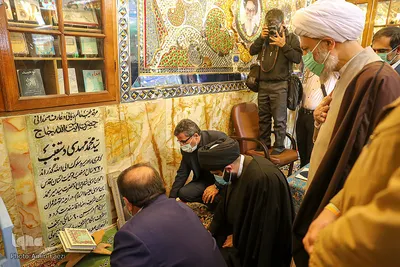 گلباران مزار شهید آیت الله دستغیب(ره) ـ شیراز