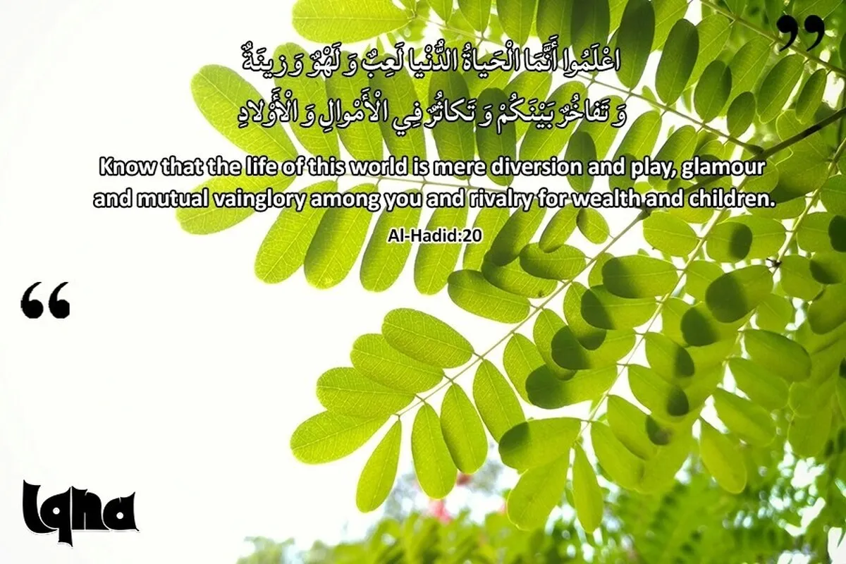 آیات زندگی: بے مقصد زندگی