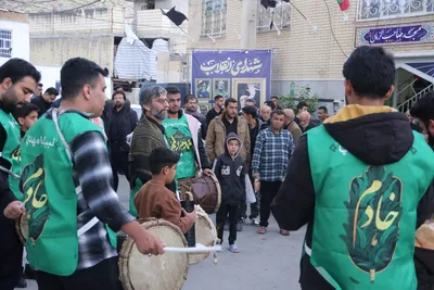 سوگواری اهالی شهرک سعدی در عزای رهبر شهید