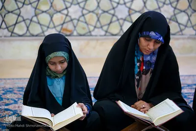 آیین جزء خواني قرآن‌کریم در آستان امامزاده عبدالله(ع)شهرری
