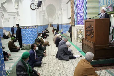 اقامه نماز جمعه شهر یزد بعد از چندین هفته تعطیلی
