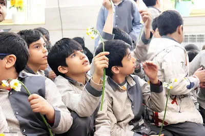 جشن میلاد امام زمان(عج )درمدرسه شاهدملایر‎