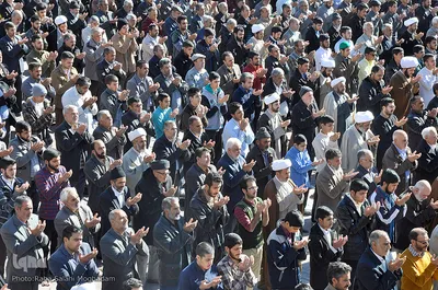 اقامه نماز باران در بیرجند