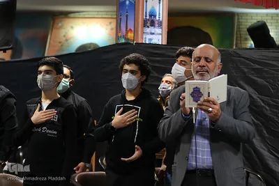 مراسم سوگواری دهه فاطمیه در معراج شهدا‎‎