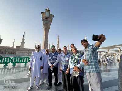 حال و هوای زائران ایرانی در حرم مطهر نبوی را در ایام حج تمتع