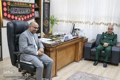 دیدارهای هفته دولت فرمانده سپاه انصارالرضا(ع) خراسان‌جنوبی
