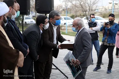 مراسم درختکاری گرامیداشت پیرغلامان اهل بیت(ع) در بوستان «باغ نو» فرهنگسرای تهران