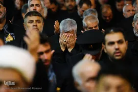 شام غریبان امام حسین(ع) در حرم رضوی