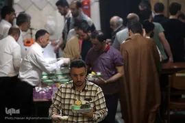اولین روز مراسم معنوی «اعتکاف» در مسجد جامع آستان مقدس حضرت عبدالعطیم حسنی (ع) در شهر ری