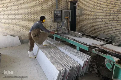 کارخانه فرآوری سنگ ویژه عتبات و عالیات در بیرجند