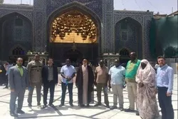 Balozi wa Kenya atembelea Haram Takatifu ya Bibi Maasuma SA mjini Qum