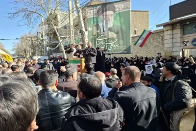 اجتماع عزاداران امام شهید در خرم‌آباد