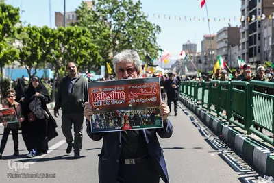 راهپیمایی روز قدس در تهران