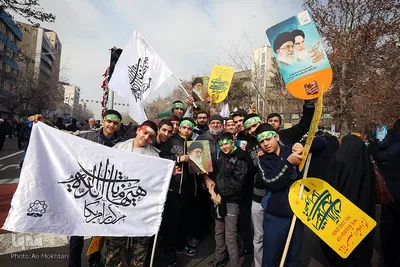 راهپیمایی یوم الله ۲۲ بهمن در تهران -2