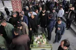 عطرافشانی و غبارروبی مزار شهدای وادی رحمت تبریز