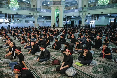 تجمع نوجوانان عاشورایی در حرم حضرت عبدالعظیم حسنی(ع)