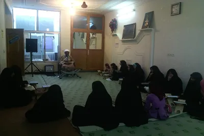جلسه تفسیر قرآن