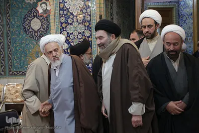 مراسم ارتحال آیت‌الله عبدالنبی نمازی در اصفهان