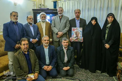 دیدار جامعه قرآنی با خانواده شهیدان محمد صالحه و زهرا حسنی سعدی