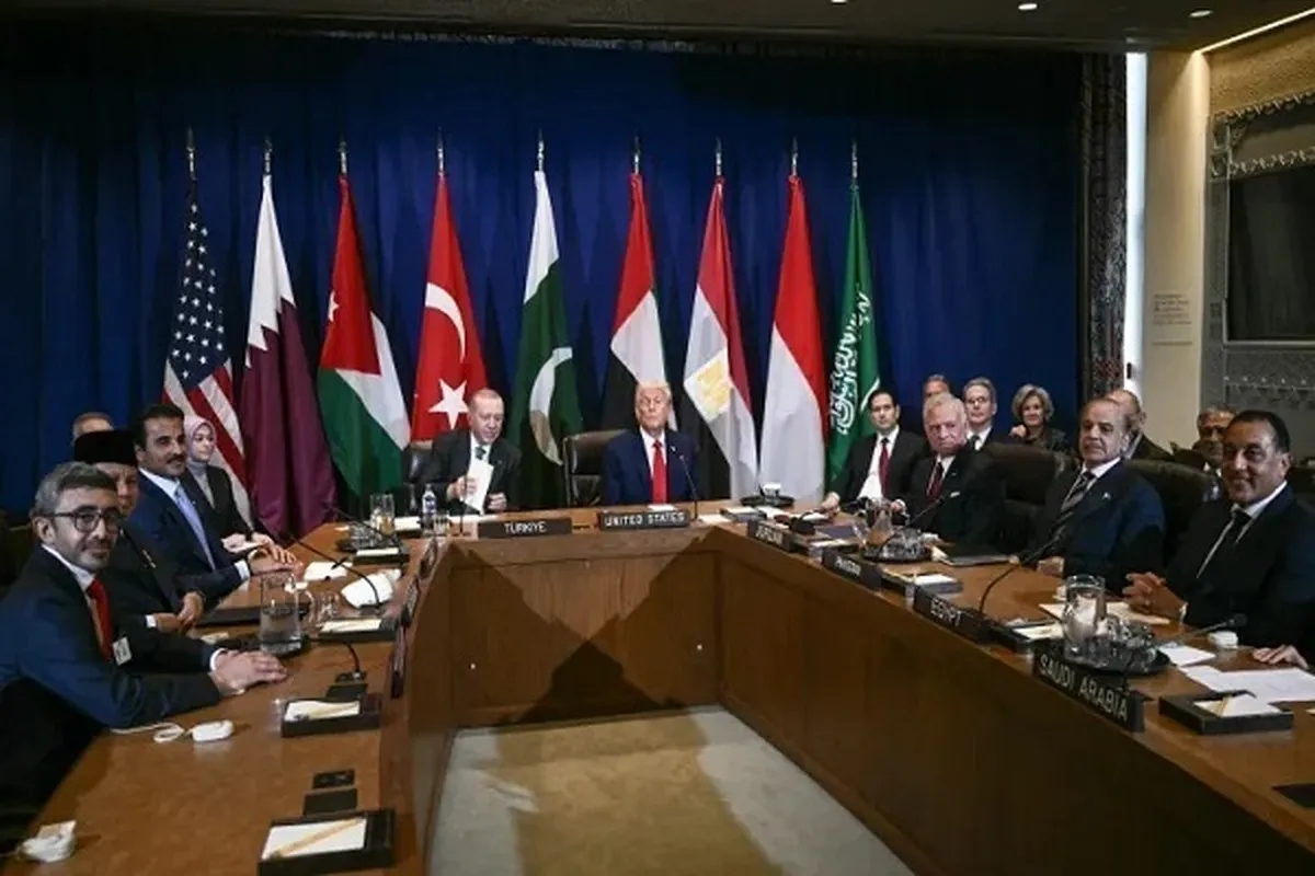 Trump ya gabatar da shirin kawo karshen yaki a Gaza yayin ganawa da shugabannin Larabawa da na Islama
