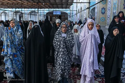 نماز عید سعید قربان در حرم حضرت عبدالعظيم(ع)