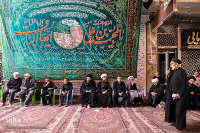 دسته عزاداری سادات و روحانیون شهرستان خمینی شهر