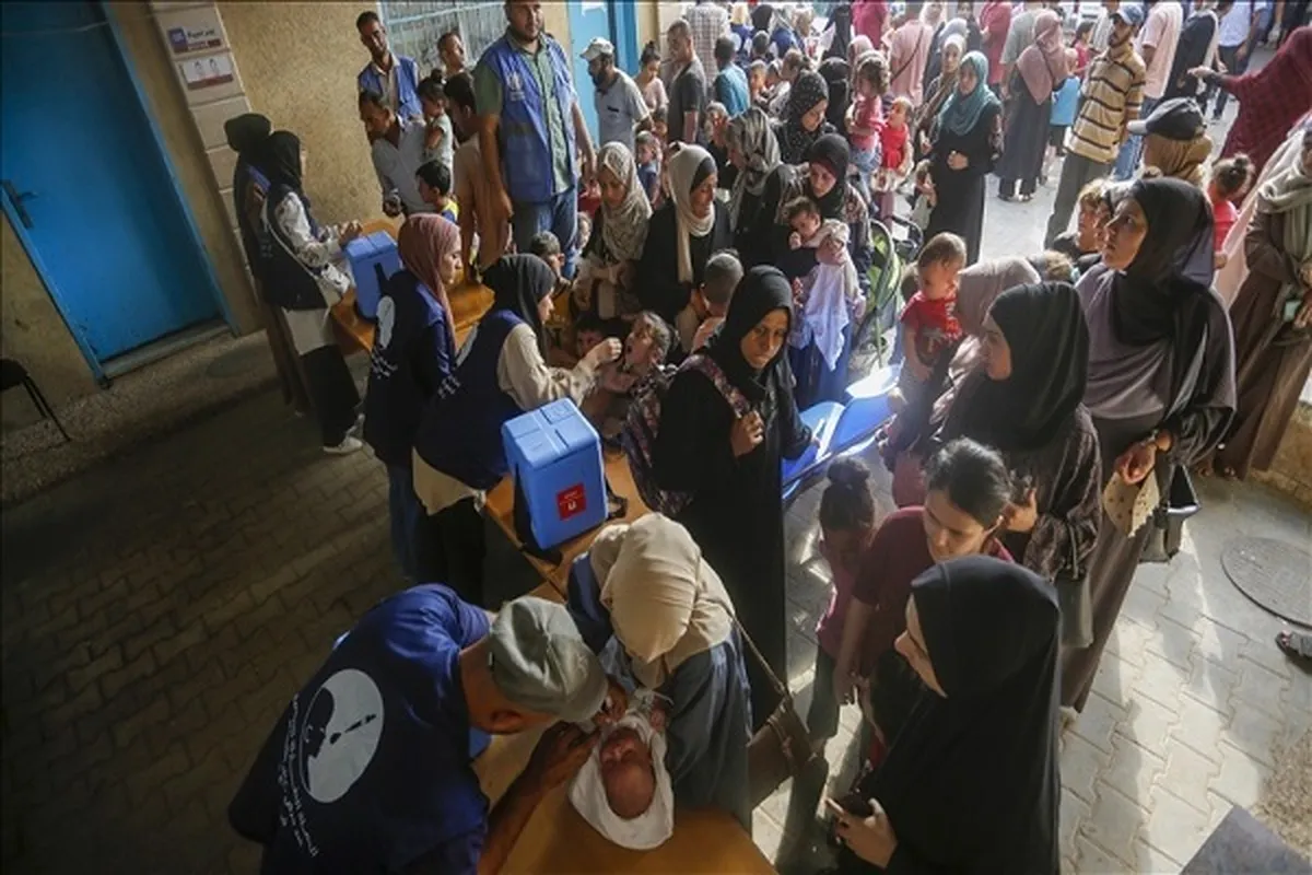 Israeli Regime Impeding Medical Teams’ Polio Vaccination Efforts in Gaza