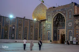 مراسم بزرگداشت روز مباهله در حرم مطهر حضرت شاهچراغ(ع)‎‎