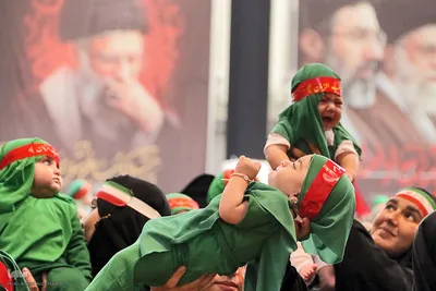 همایش شیرخوارگان حسینی در  حرم مطهر شاهچراغ(ع)