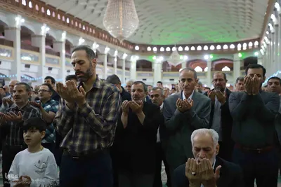 اقامه نماز عید قربان در تبریز