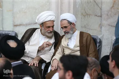 مراسم بزرگداشت آیت الله حسینی شاهرودی در مسجد اعظم قم