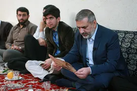 دیدار با خانواده شهید
