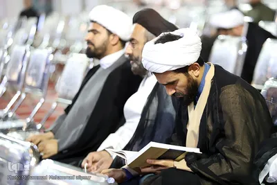 مراسم چهلمین روز ارتحال آیت‌الله سیدعلی شفیعی