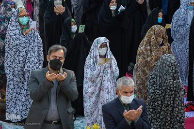 اقامه نماز عید فطر در قزوین‎